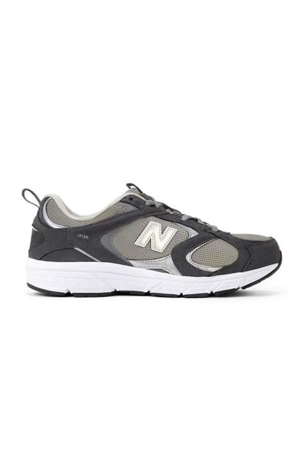 New Balance 408 Lifestyle ML408GSU Gri Kadın Günlük Spor Ayakkabı - Image 1