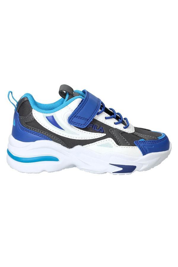 Fila Madrun Velcro FFK0261.13258 Mavi Beyaz Çocuk Spor Ayakkabı - Image 1
