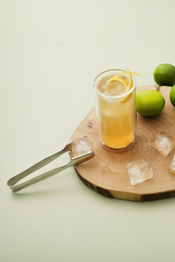 Paslanmaz Çelik Buz Maşası 15 cm İçecek Kokteyl Bar Servis Maşası - Image 1