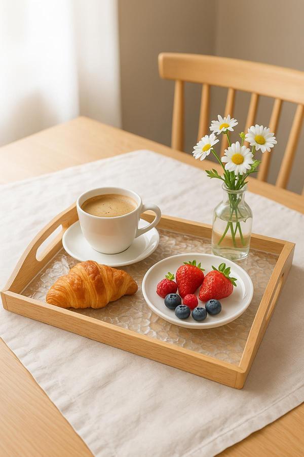 Büyük Bambu Dikdörtgen Servis Tepsisi 30×40 cm - Image 1