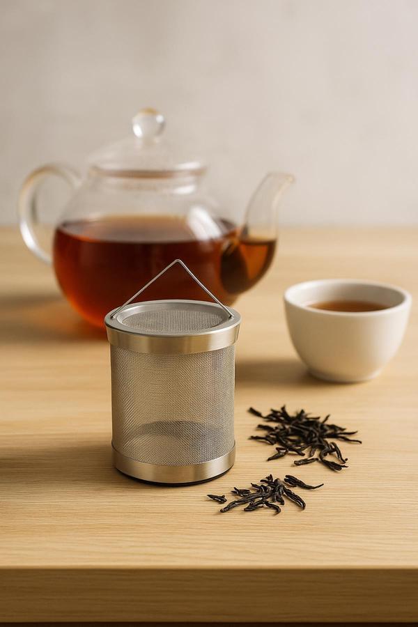 Paslanmaz Çelik Küçük Çay Süzgeci 8 cm - Image 1