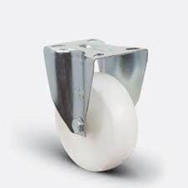 EM02ZKZ80 Sabit Maşalı Poliamid Tekerlek Çapı:80 120 Kg Taşır - Image 1