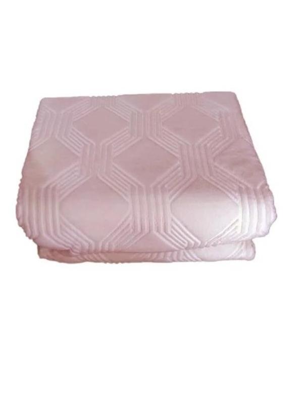 Özdilek Trendy Embos Çift Kişilik Battaniye (220x240)-Art Cameo Rose - Image 1