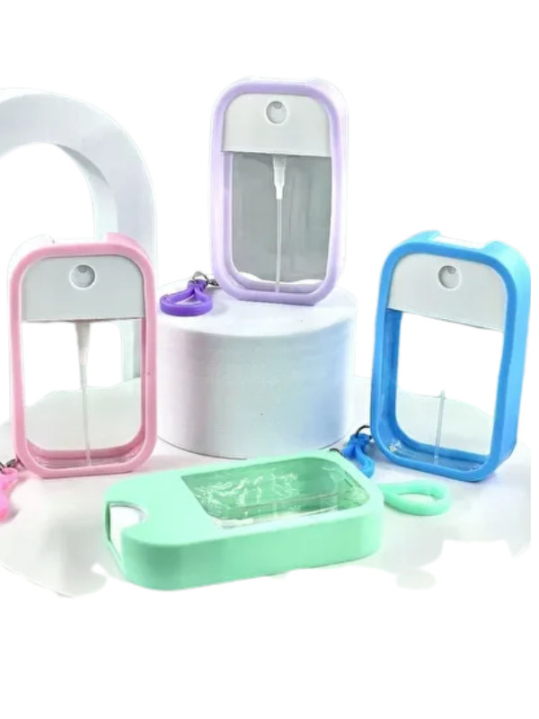 Mucit Home 2 Adet Silikon Kılıflı Anahtarlıklı Sprey Şişesi - Image 1