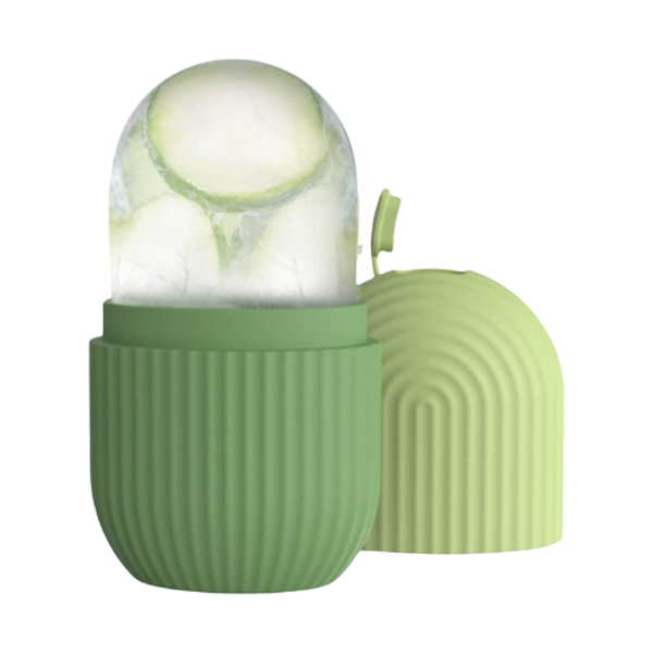 Mucit Home   Silikon Buz Küpü Yüz Masaj Aleti, Cilt Bakımı için Soğuk Terapi Aracı, - Image 1