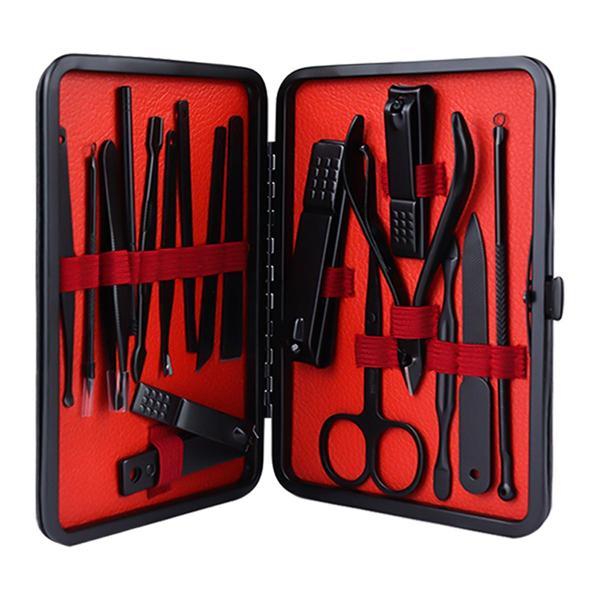 Mucit Home  Profesyonel 17 Parça Çok Fonksiyonlu Manikür Ve Pedikür Tırnak Seti - Image 1