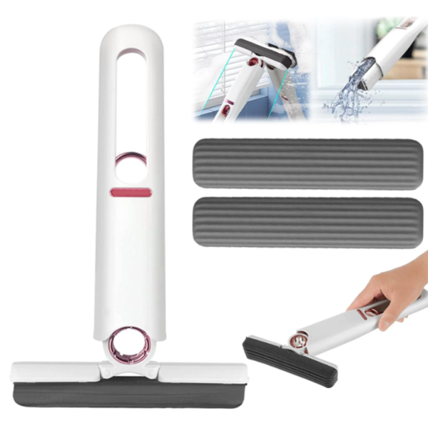 Mucit Home  Tek Dokunuş Mini Mop – Mutfak, Banyo, Cam, Araba Uyumlu - Image 1
