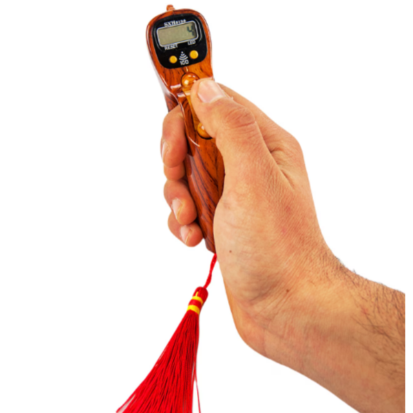 Mucit Home   Dijital Tespih Yeni Nesil Zikirmatik Tesbihmatik - Kahverengi - Image 1