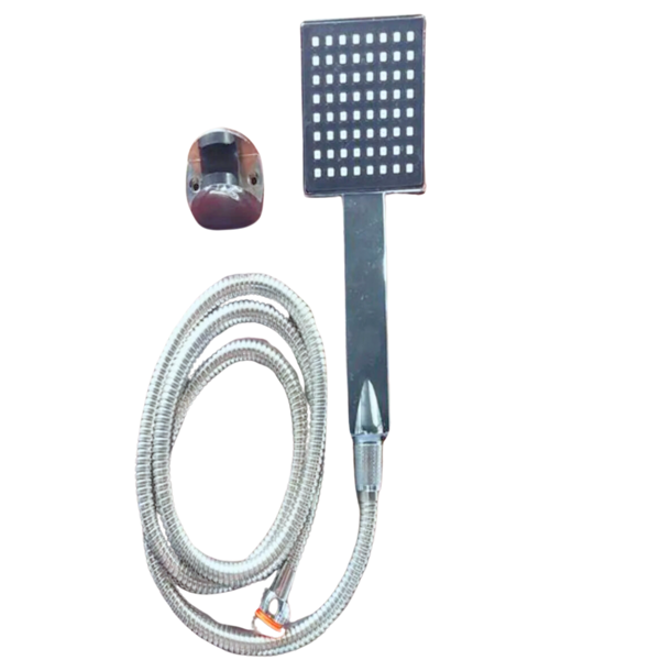 Mucit Home   Kare Duş Başlık  Seti  hortum masfal duş seti - Image 1