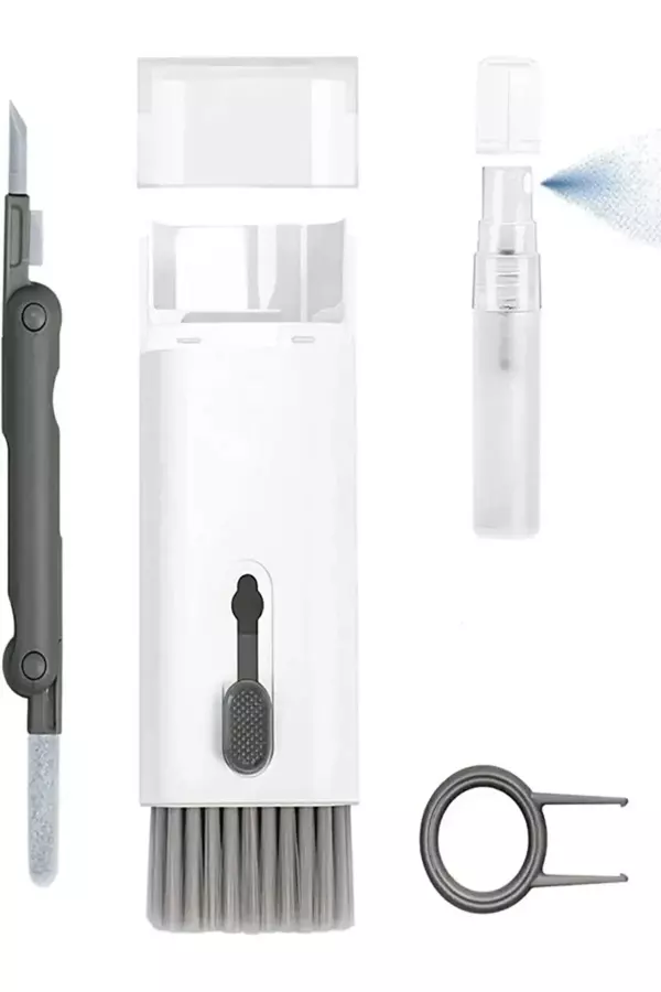 Mucit Home 7 İn 1 Çok Fonksiyonlu Kit Ekran Bilgisayar Laptop Klavye, Telefon, Kulaklık Airpod Temizleyici Kiti - Image 1