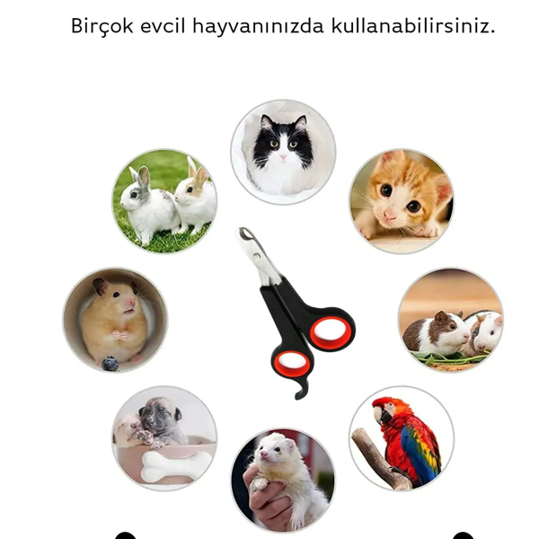 Mucit Home   Evcil Hayvanlar İçin Tırnak Makası/ Kedi Köpek Pet Tırnak Makası - Image 1