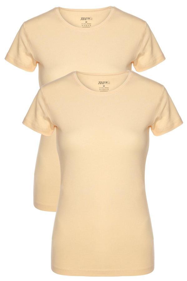 Kadın 2 li Kısa Kollu Süprem Likralı Fanila 3247 - Image 1