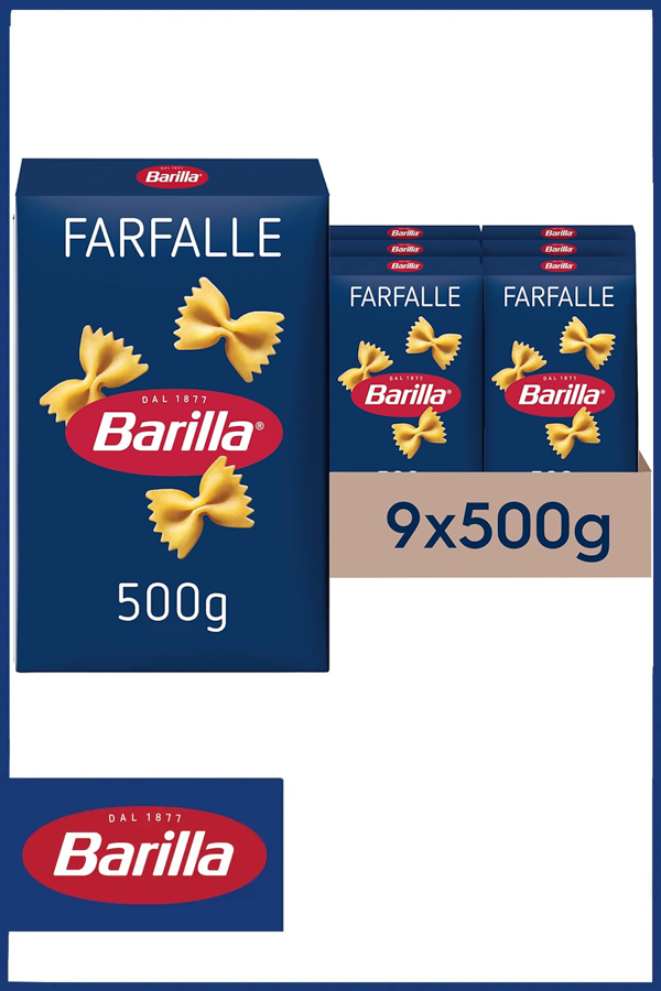 Barilla Farfalle Mini Kelebek 500 gr X 9 Adet - Image 1