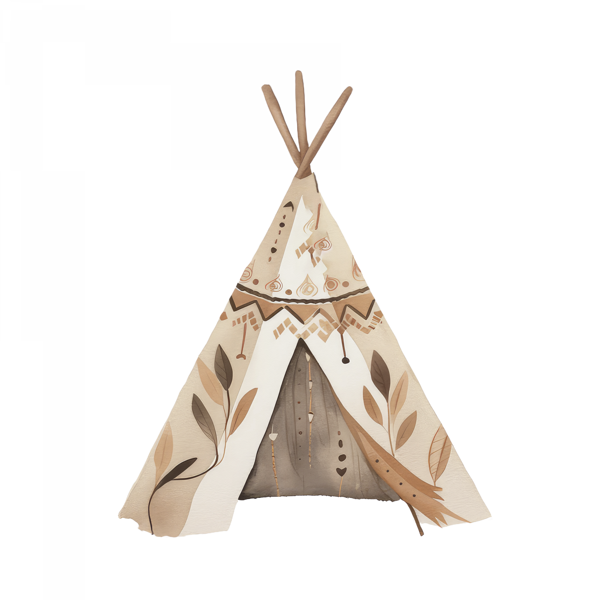 Bohem Çadır Duvar Stickerı - Image 1