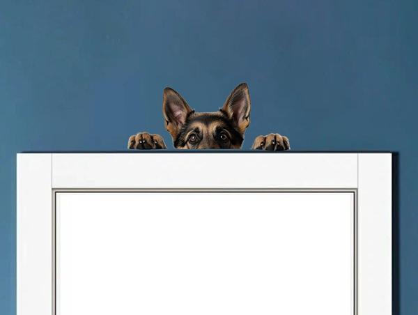 Alman Kurdu Köpek Duvar Sticker'ı - Image 1