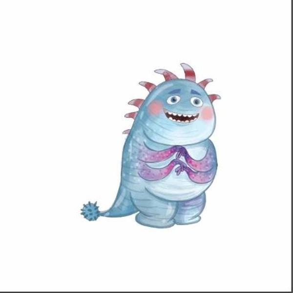 Çılgın Canavar Art Çocuk Odası Stickerı - Image 1