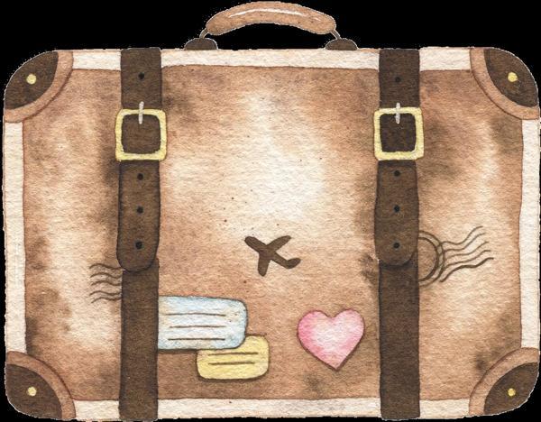 Eski Bavul Duvar Stickerı - Image 1