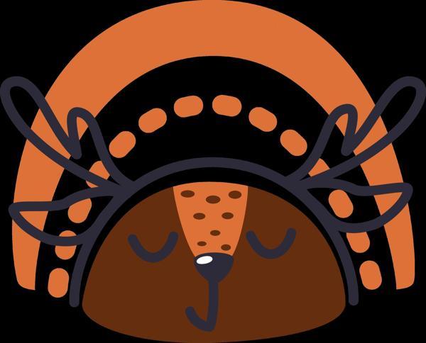 Gökkuşağının Altında Uyuyan Geyik - Image 1