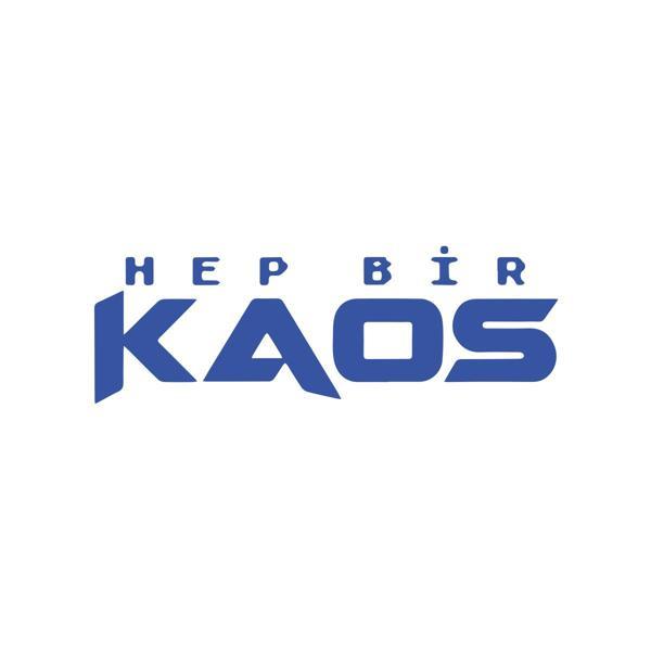 Hep Bir Kaos Sticker 17x17 Cm Mavi - Image 1