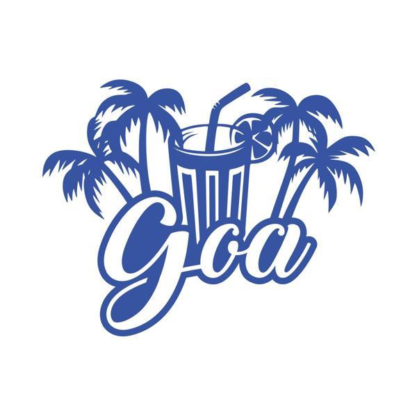 Goa Sticker 17x17 Cm Mavi - Image 1