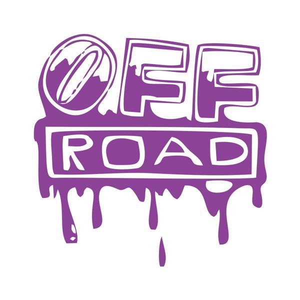 Offroad Sticker 17x17 Cm Mor - Image 1