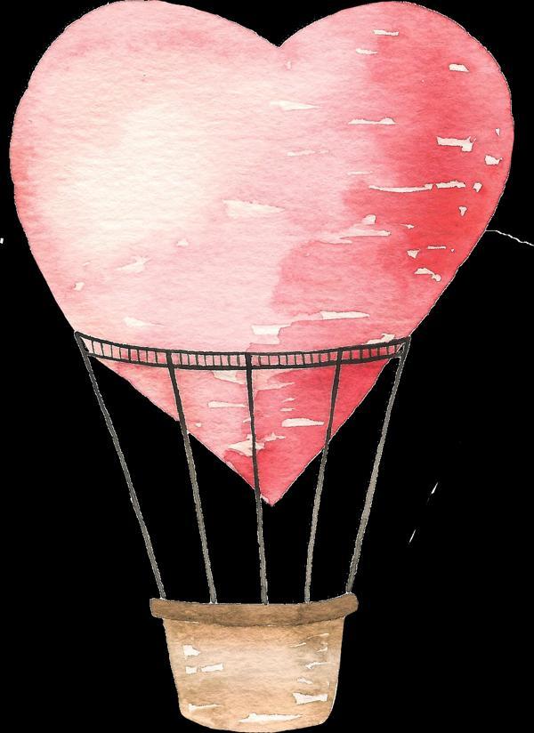 Kalp Balon Duvar Stickerı - Image 1