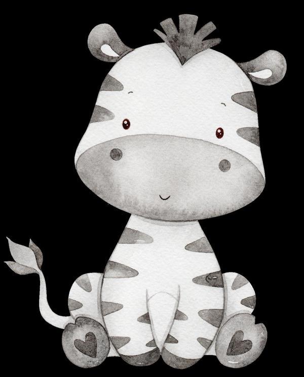 Oturan Zebra Duvar Stickerı - Image 1