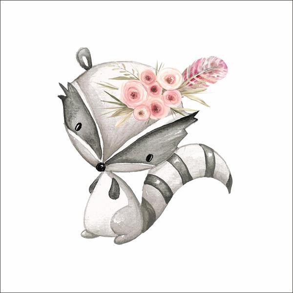 Sevimli Hayvan Sticker - Image 1