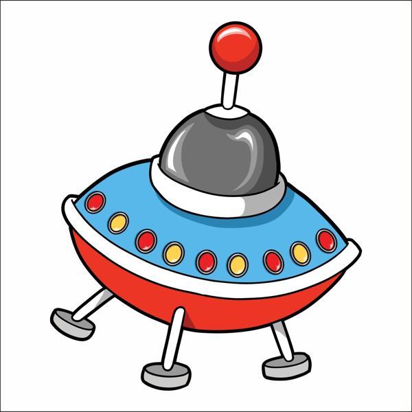Ufo Sticker - Image 1