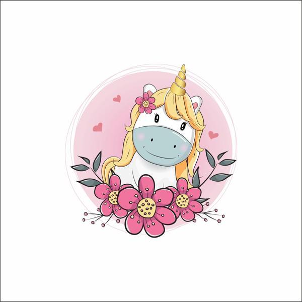 Unicor Çiçekli Sticker - Image 1