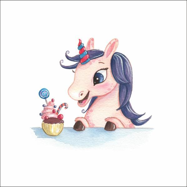 Unicorn Duvar Sticker - Image 1