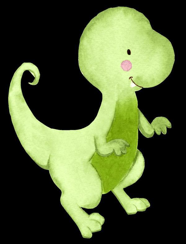 Yeşil Dinozor Duvar Stickerı - Image 1