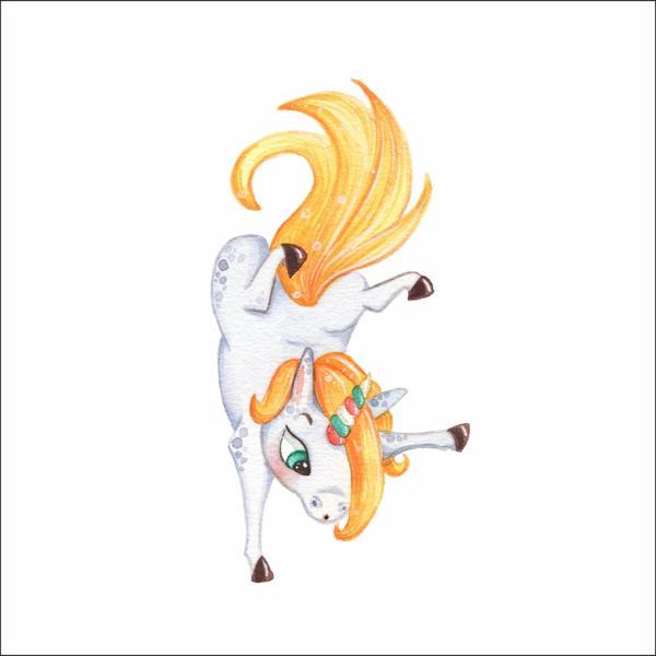 Unicorn Duvar Sticker - Image 1