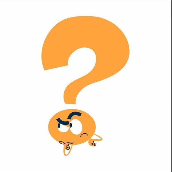 Soru İşareti Duvar Sticker'ı - Image 1