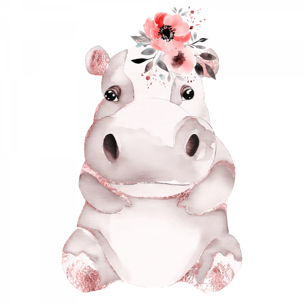 Su Aygırı Duvar Stickerı - Image 1