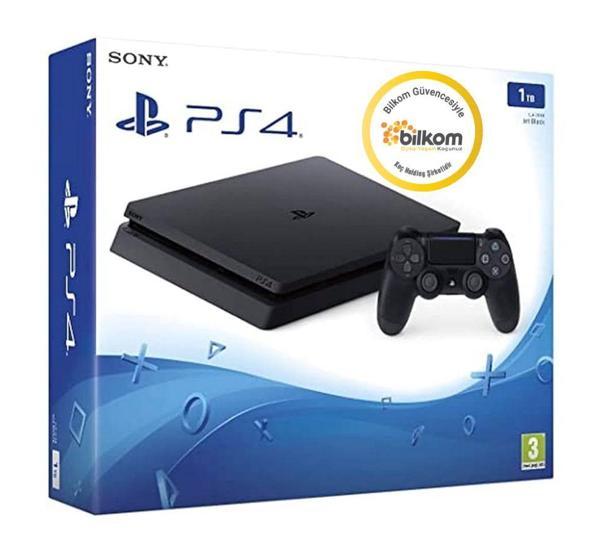 PS4 SLİM 1 TB 2 KOLLU  BİLKOM GARANTİLİ 11.00 VERSİYONLU - Image 1