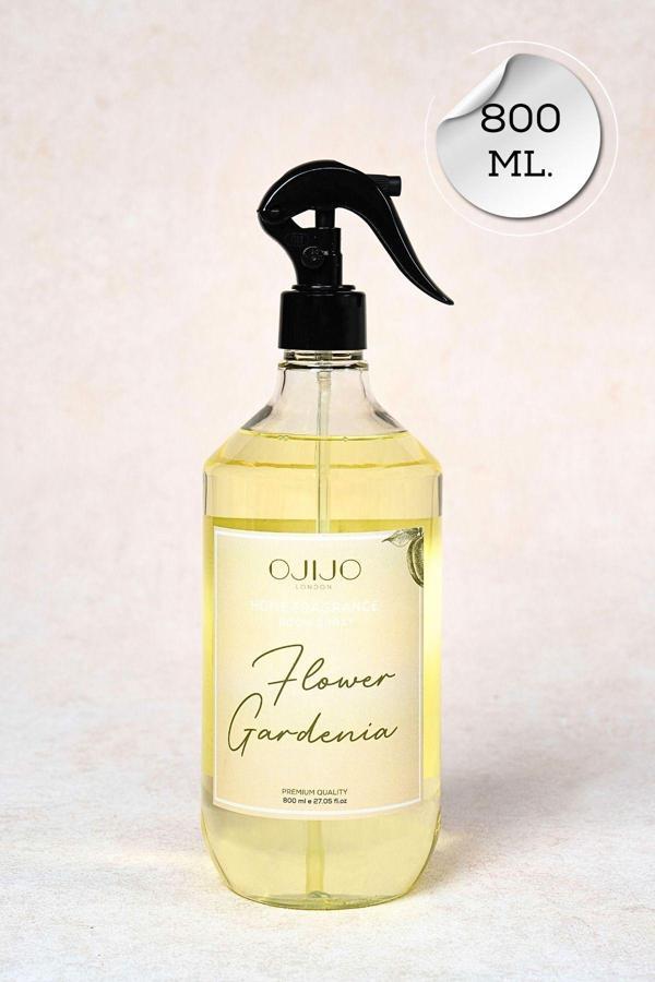 Ojijo London Oda Kokusu 800 Ml Flower Gardenia Oda Ve Kumaş Spreyi - Image 1