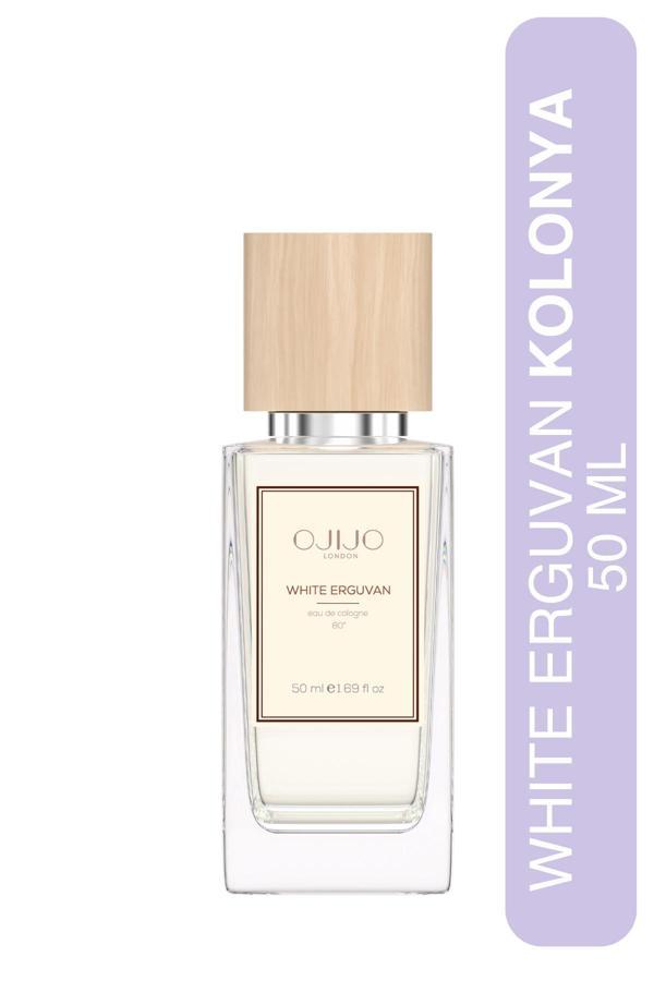Ojijo London White Erguvan Kolonya 50 Ml - 80° - Image 1