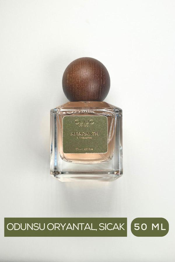 Ojijo London Amaranth Edp Erkek Parfüm 50Ml | Odunsu Ve Oryantal | Gardenya, Ylang Ylang, Lotus, Vetiver, Amber - Image 1
