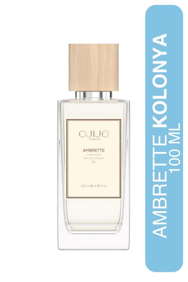 Ojijo London Ambrette Kolonya 100 Ml - 80° - Image 1