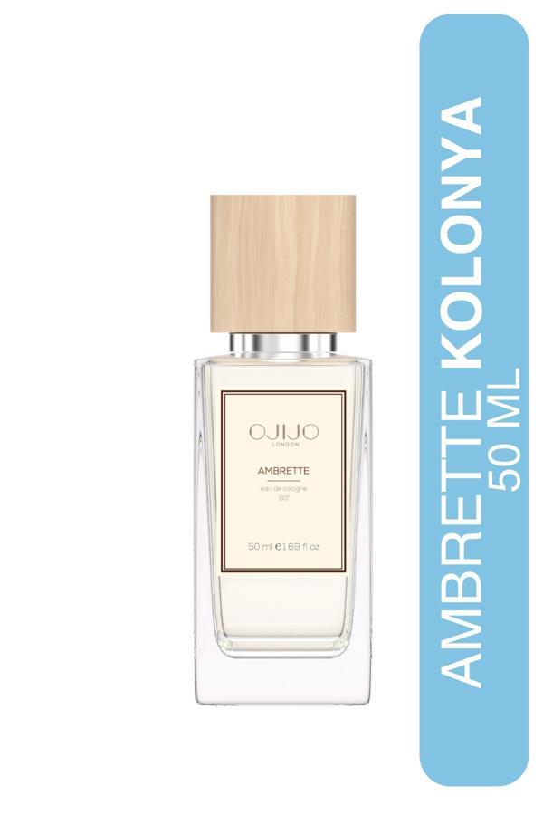 Ojijo London Ambrette Kolonya 50 Ml - 80° Edc - Image 1