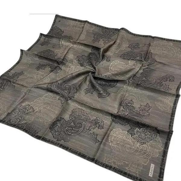 Armine E25Ka9428D02 36 Saf İpek Eşarp - Image 1