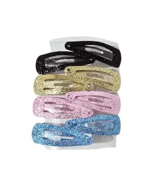 Simli Kız Bebek Çıtçıtlı Toka Set 8 Adet - Image 1