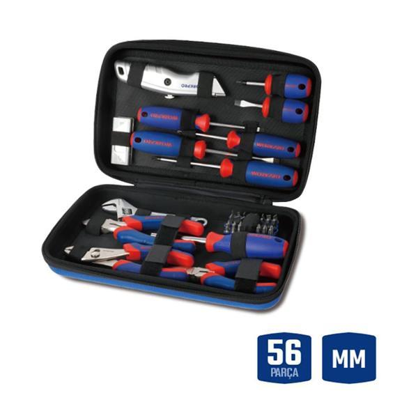 WORKPRO WP209008 56 Parça Profesyonel Tamir/Bakım Alet Seti    - Image 1