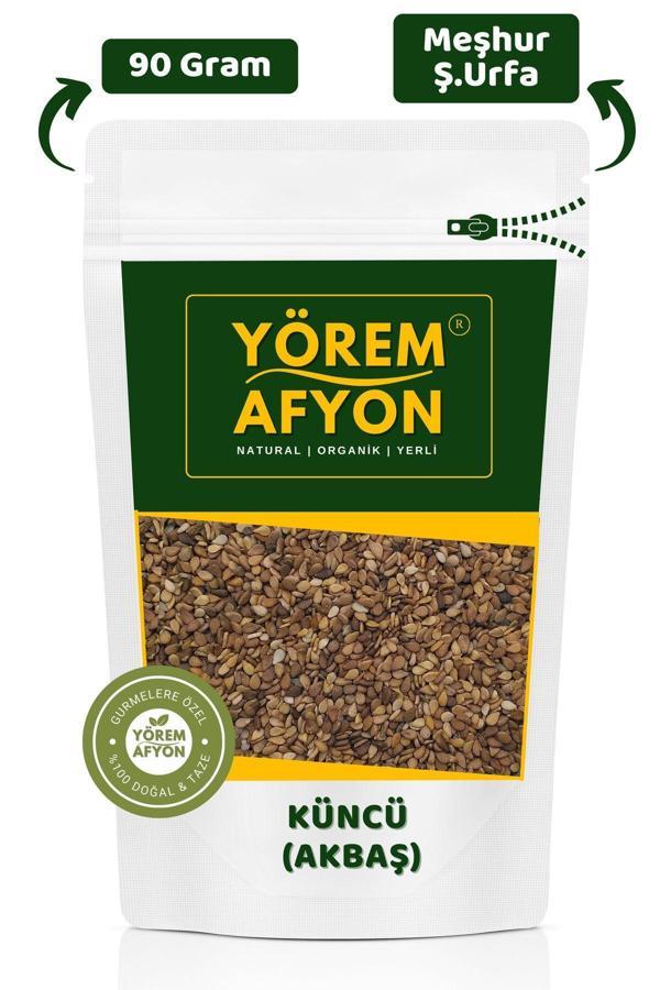 Gülçehre Şanlıurfa Yöresinden Diyabet Ve Cilt Dostu Çiğ Küncü, Akbaş, Kırmızı Susam {Sesamum Indicum} | 90Gr. - Image 1