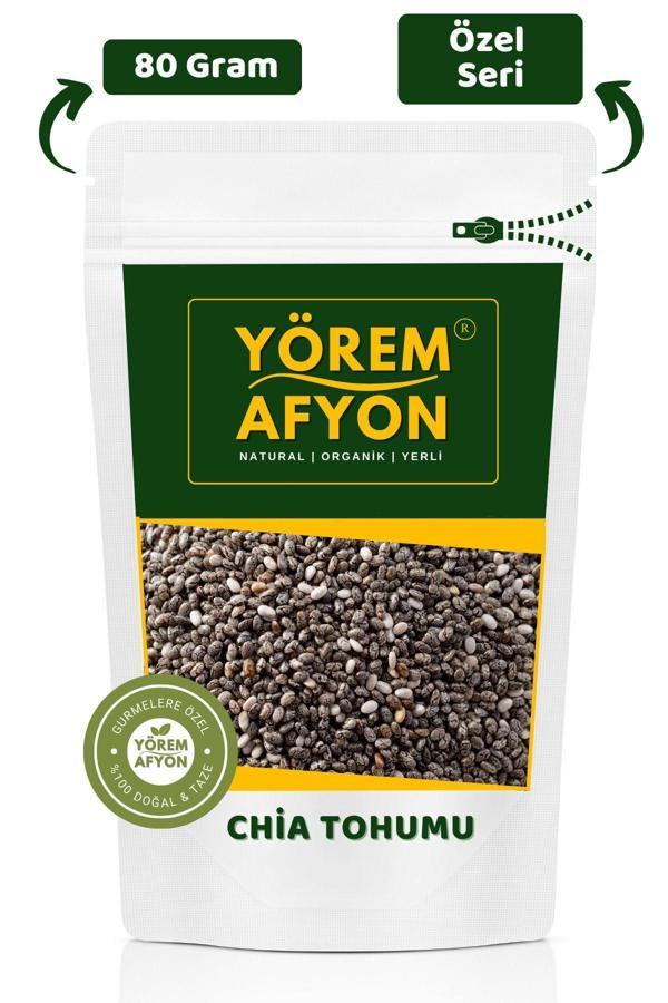 Gülçehre Diyetisyen Tavsiyeli Tok Tutan Yaşamın Enerji Kaynağı Chia Tohumu {Salvia Hispanica} | 80Gr. - Image 1