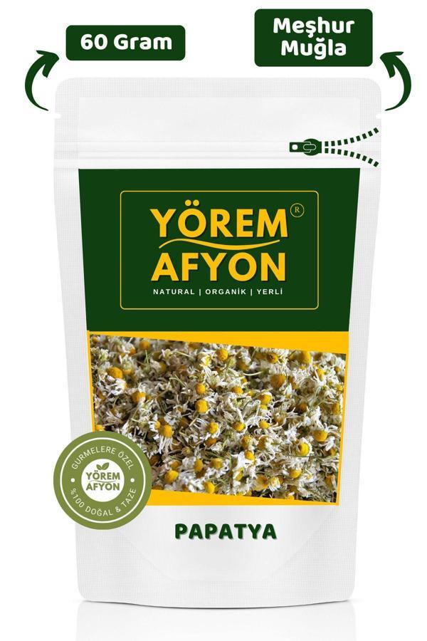 Gülçehre Meşhur Muğla Yöresinden Güneş Kurusu Kokulu Tıbbi Kuru Mayıs Papatyası {Matricaria Chamomila} | 60Gr - Image 1