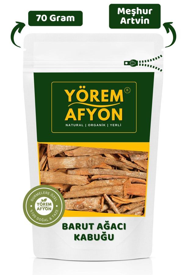 Gülçehre Yörem Afyon Meşhur Artvin Sindirim Sistemi Dostu Barut Ağacı Kabuğu, Erkek Akdiken | 70Gr. - Image 1