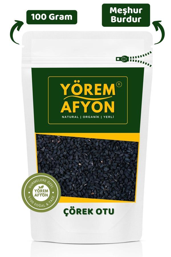 Gülçehre Burdur Yöresinden Doğal Şifa Kaynağı Simsiyah Tane Çörek Otu {Nigelle Sativa} | 100Gr. - Image 1