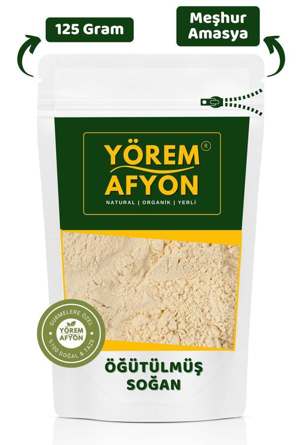 Gülçehre Yörem Afyon Amasya Yöresinden Keskin Aromalı Öğütülmüş Toz Soğan, Kuçgundı {Allium Cepa} | 125Gr. - Image 1